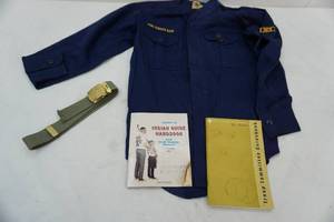 lot 6 image: Cub Scouts Official Shirt & Belt