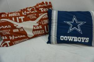 lot 40 image: Football Pillows