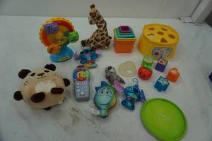 lot 85 image: baby toy lot