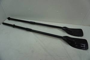 lot 136 image: 2 plastic oars 45 long
