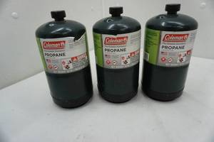 lot 138 image: Coleman propane camping gas-3ct