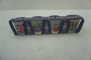 lot 148 image: London Shot Glass Set