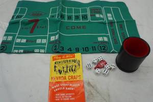 lot 149 image: Nevada Craps game and dice