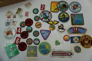 lot 227 image: Boy Scout Patches