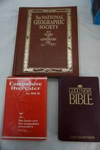 lot 231 image: Book Lot National Geographic, Bible, & Compulsive Overeater
