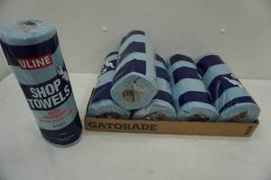lot 246 image: Uline Shop Towels - 6 packages unopened
