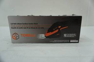lot 262 image: 3.6 Volt Lithium Cordless Garden Shear. NEW in BOX