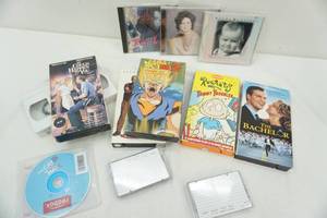lot 298 image: VHS, CD, & Cassette Lot