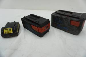 lot 303 image: lithium ion batteries