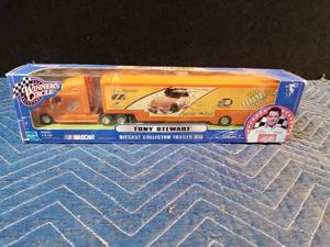 lot 157 image: 2000 Nascar Tony Stewart die cast #20 semi