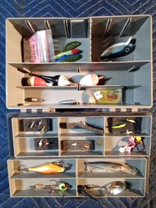 lot 166 image: Flambeau tackle box of tackle