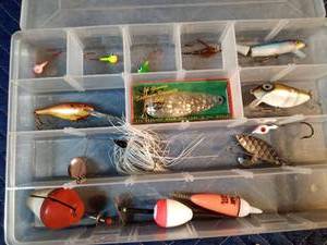 lot 171 image: Plano tackle box of tackle