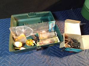 lot 173 image: Plano tackle box of tackle