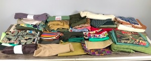 lot 140 image: Large Lot of Different Types of Fabric