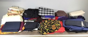 lot 143 image: Large Lot of Different Types of Fabric