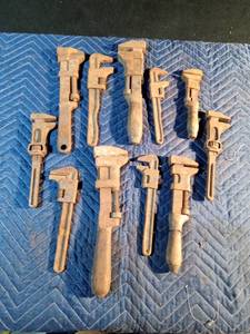 lot 225 image: Vintage wrenches