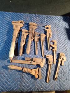 lot 223 image: Vintage wrenches