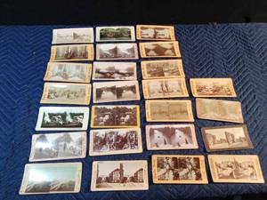 lot 213 image: Vintage Stereo views