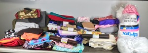 lot 361 image: Large Lot of Fabric and More