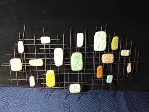 lot 332 image: Metal wall hanging