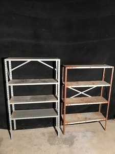 lot 21 image: 2 - Metal Shelving Units