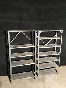 lot 22 image: 2 - Metal Shelving Units