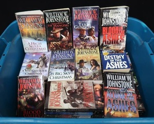 lot 60 image: WILLIAM W. JOHNSTONE NOVELS