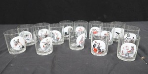 lot 88 image: 14 NORMAN ROCKWELL GLASSES