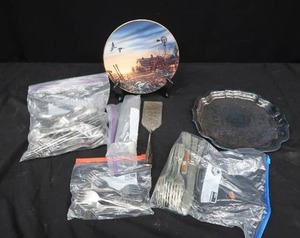 lot 127 image: ANTIQUE SILVERWARE  COLLECTOR ITEMS