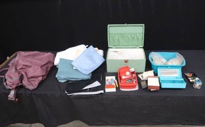 lot 136 image: SEWING EQUIPMENT  GLUE AND GLUE GUN