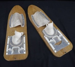 lot 137 image: VINTAGE WATER SKIS