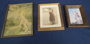 lot A14 image: VINTAGEANTIQUE LITHOGRAPH PRINTS - ZULA KENYON