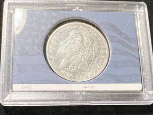 1879-S US MORGAN SILVER DOLLAR IN CASE