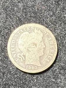 1903-O US BARBER DIME