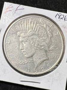 1926-D US PEACE SILVER DOLLAR