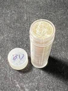 ROLL OF 50 US SILVER ROOSEVELT DIMES BU