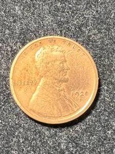 1920-S US WHEAT CENT XF40