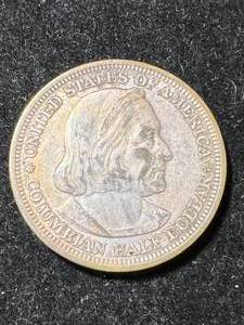 1893 US COLOMBIAN EXPO HALF DOLLAR