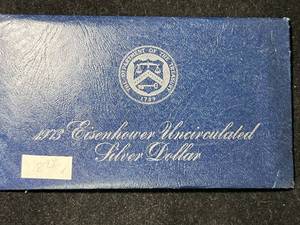 1973 US EISENHOWER UNC SILVER DOLLAR