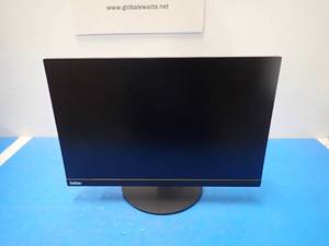 lot 79 image: Lenovo&nbspT23d-10 LCD Monitor  22.5 screen with 1920 x 1080 HD Resolution  Includes power cable &nbspsmall crack in bezel