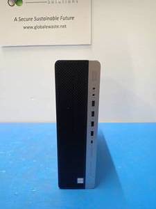 lot 86 image: HP&nbspEliteDesk 800 G4 SFF &nbspINTEL CORE I7-8700 3.2 Ghz  8GB DDR4 RAM  NO HD  NO OS  Includes CAB-AC power cable