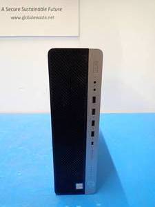 lot 87 image: HP&nbspEliteDesk 800 G4 SFF &nbspINTEL CORE I7-8700 3.2 Ghz  16GB RAM  NO HD  NO OS  Includes CAB-AC power cable