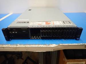 lot 96 image: Dell&nbspPowerEdge R720 Server  RAID Card&nbspPerc H710P Mini  CPU&nbspINTEL XEON E5-2690 V2 3 Ghz (x2 units)  16GB DDR3 RAM (x16 sticks of ram)  NO HDs  Includes power cable 
