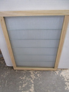 Queen Excluder, Wood Framed Metal