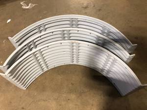 lot 39 image: Lot of Heavy Duty Round Plastic 18 inch Area Wall  Customer Returns See Pictures