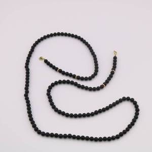 lot 18 image: Onyx Necklace W 14k Clasp