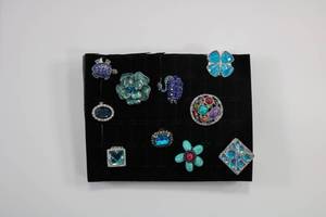 Costume Jewelry Ring Lot of 10 Rings Vintage & Modern