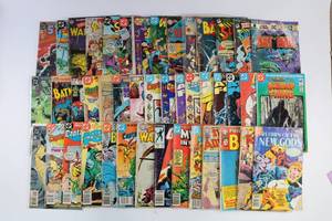 lot 45 image: Vintage DC Comic Book Lot of 44 - Batman, Superman