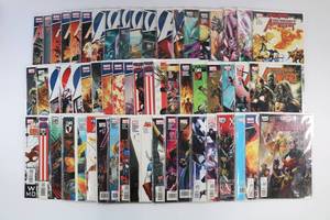 lot 48 image: Modern Marvel Comic Book Lot of 60 - New Avengers, Xmen