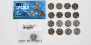 lot 56 image: 1943 Steel Penny Lot of 20